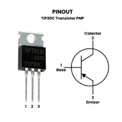 TIP30C Transistor PNP -100V -1A TO-220C pinout