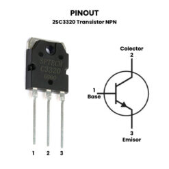 2SC3320 Transistor NPN 400V 15A TO-3PN pinout