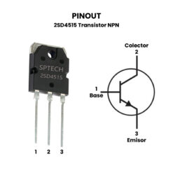 2SD4515 Transistor NPN 400V 12A TO-3PN pinout