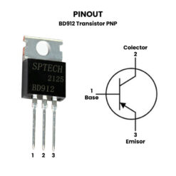 BD912 Transistor PNP -100V -15A TO-220C pinout