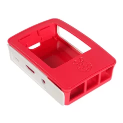 Carcasa para Raspberry Pi 3B Blanco y Rojo - Imagen 3