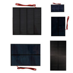 Paneles Solares 5V con Cables Soldado