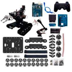 Kit Robot Móvil con Garra G8 + Control Joystick