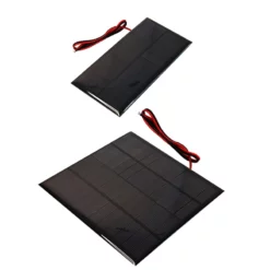 Panel Solar 12V con Cables Soldados