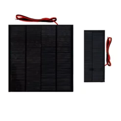 Panel Solar 12V con Cables Soldados