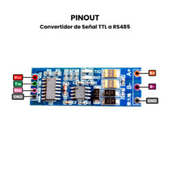 Convertidor de Señal TTL a RS485 Pinout