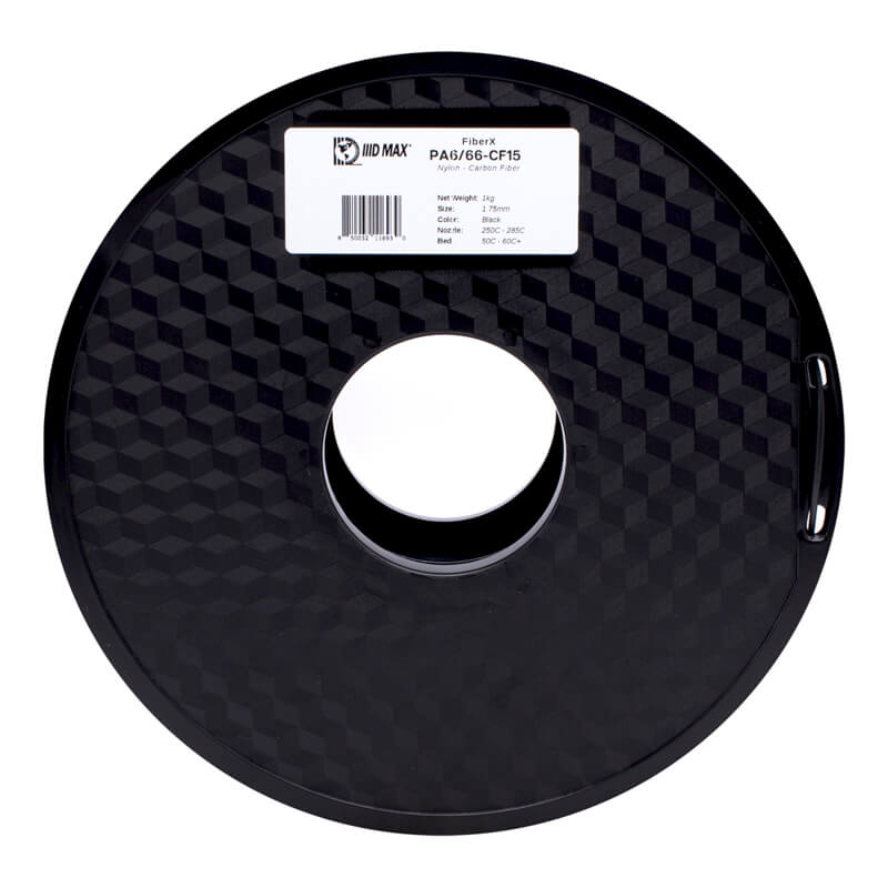 AR4175 - Filamento FiberX PA666 CF15 500gr 1.75mm IIIDMAX