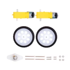 Kit Chasis de Aluminio 2WD para Proyectos de Robótica