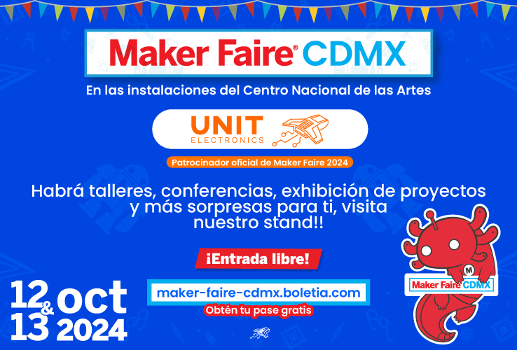 Banner Maker Faire Edición 2024 12 y 13 de Otubre