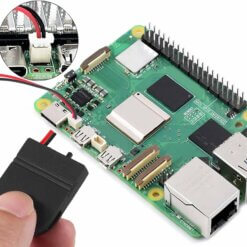 Porta Plia CR2032 para Raspberry Pi 5 RTC