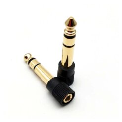 Adaptador de Audio Jack 3.5mm a Plug 6.3mm