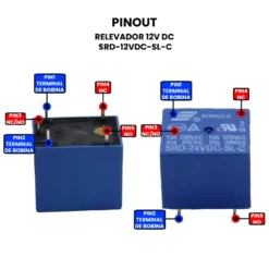 Relevadores 10A SPDT DC Diferentes Voltajes