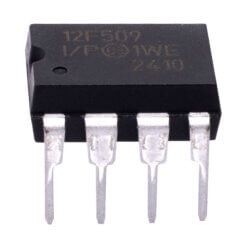 PIC12F509-IP Microcontrolador 8bits DIP-8