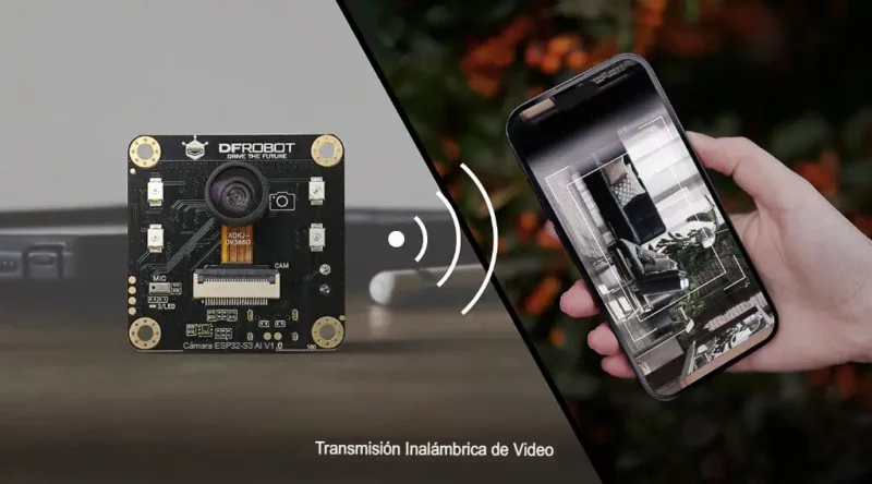 ESP32-S3 con Cámara AI DFR1154