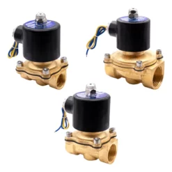 Electroválvula 2W-160/200/250-15/20/25 12V de 1/2, 3/4 o 1 Pulgada