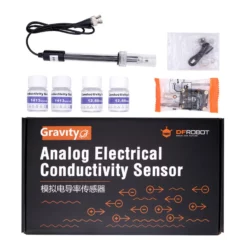 Kit Sensor de Conductividad Eléctrica para Evaluar Calidad del Agua DFR0300