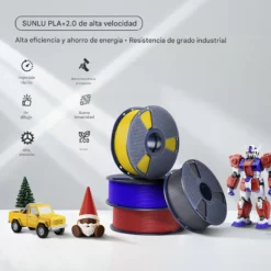 Filamento PLA+2.0 High Speed 1Kg SUNLU