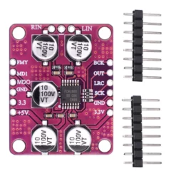 AR4798 - PCM1808 Decodificador de Audio Estéreo ADC 99dB SNR 24 Bits Principal