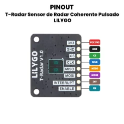 T-Radar Sensor de Radar Coherente Pulsado LILYGO 4