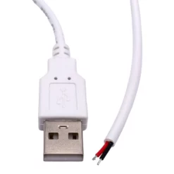 AR5211 Cable USB con Interruptor Táctil Blanco 1.5m 5V 1A (3)