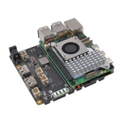 UPS HAT 18650 5.1V 5A para Raspberry Pi 5 FIT0992