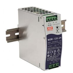 WDR-120-24 Fuente Conmutada para Riel DIN 24V 5A MEAN WELL