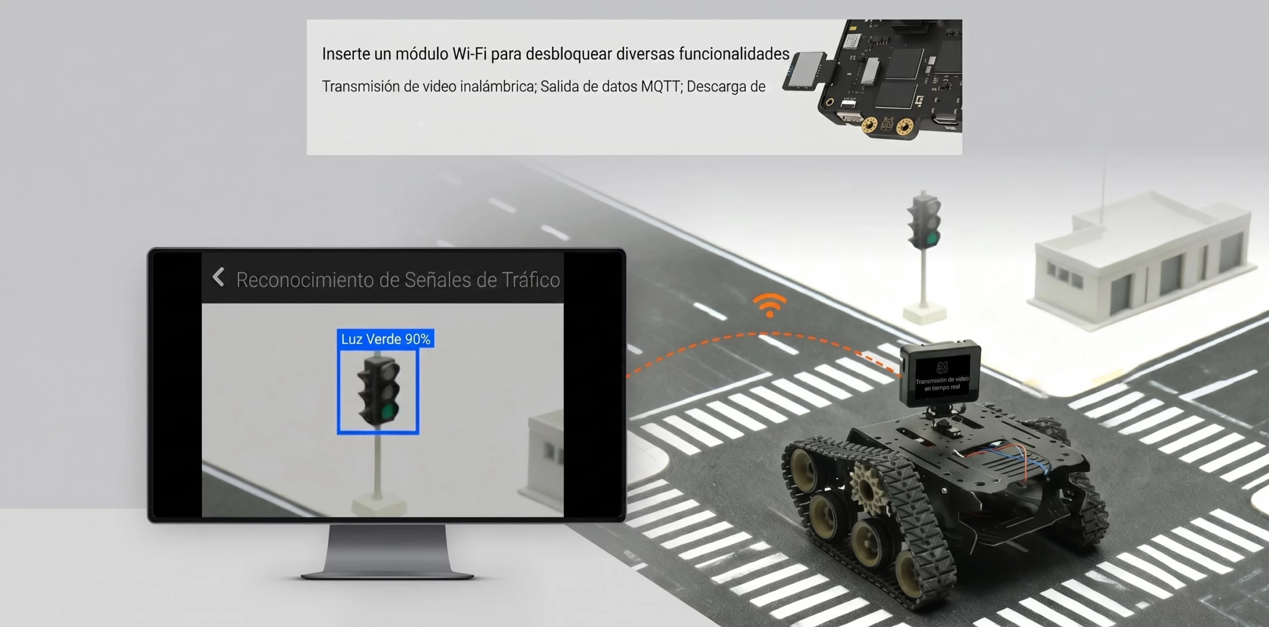 HUSKYLENS 2 Sensor de Visión con IA 2-6 TOPS LLM MCP