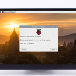 Alternative view of Display touch 5 Pulgadas Raspberry Pi