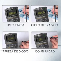 ET828 Pro Multímetro Osciloscopio 2 en 1 AC DC
