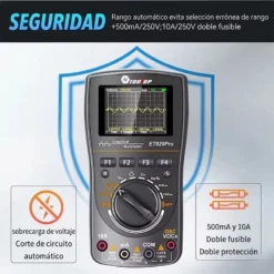 ET828 Pro Multímetro Osciloscopio 2 en 1 AC DC