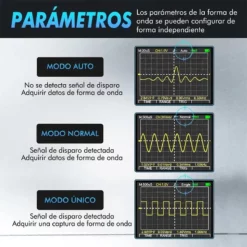 ET828 Pro Multímetro Osciloscopio 2 en 1 AC DC