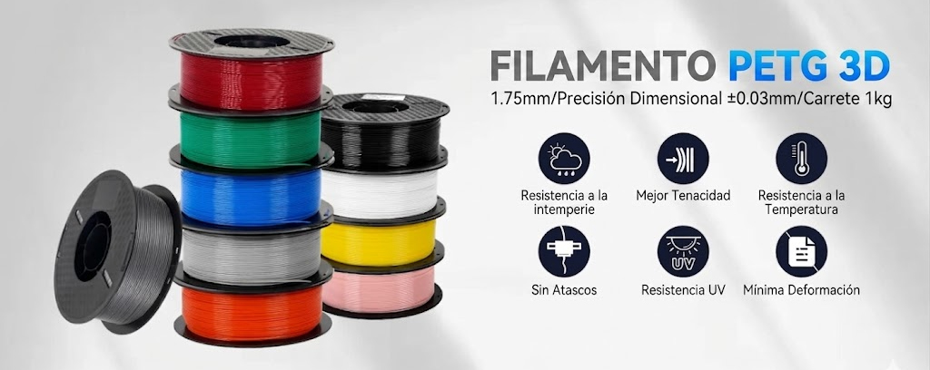 PETG High Speed 1Kg 1.75mm Filamento KINGROON