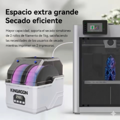 XP241001 Secador de Filamento Doble Ajustable 40-60 °C PLA ABS PET
