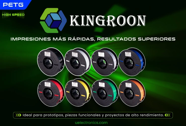 PETG High Speed 1Kg 1.75mm Filamento KINGROON