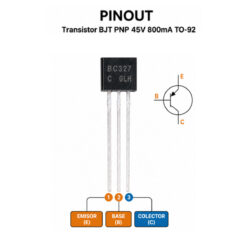 BC327 Transistor BJT PNP TO-92 45V 800mA