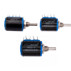 Potenciómetro WXD3-12 100Ω, 1kΩ y 10kΩ 2W