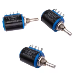 Potenciómetro WXD3-12 100Ω, 1kΩ y 10kΩ 2W