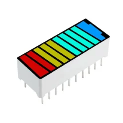 AR5449_Display de 10 Segmentos Indicador de Voltaje para Bateria 4 Colores_1
