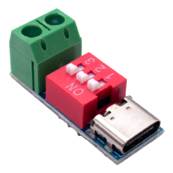 AR5515 - PDSink PD Placa de Prueba de carga Rápida con Ajuste de Voltaje de 5~20V 1