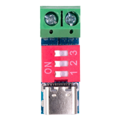 AR5515 - PDSink PD Placa de Prueba de carga Rápida con Ajuste de Voltaje de 5~20V 4
