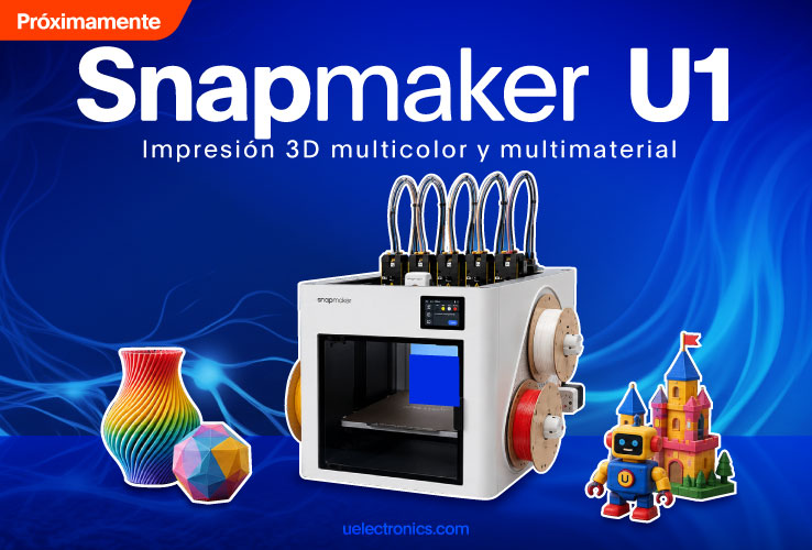 Snapmaker U1 Impresora 3D Multicolor