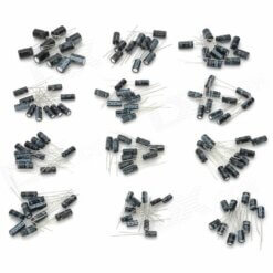 Kit de 120 Condensadores Electrolíticos