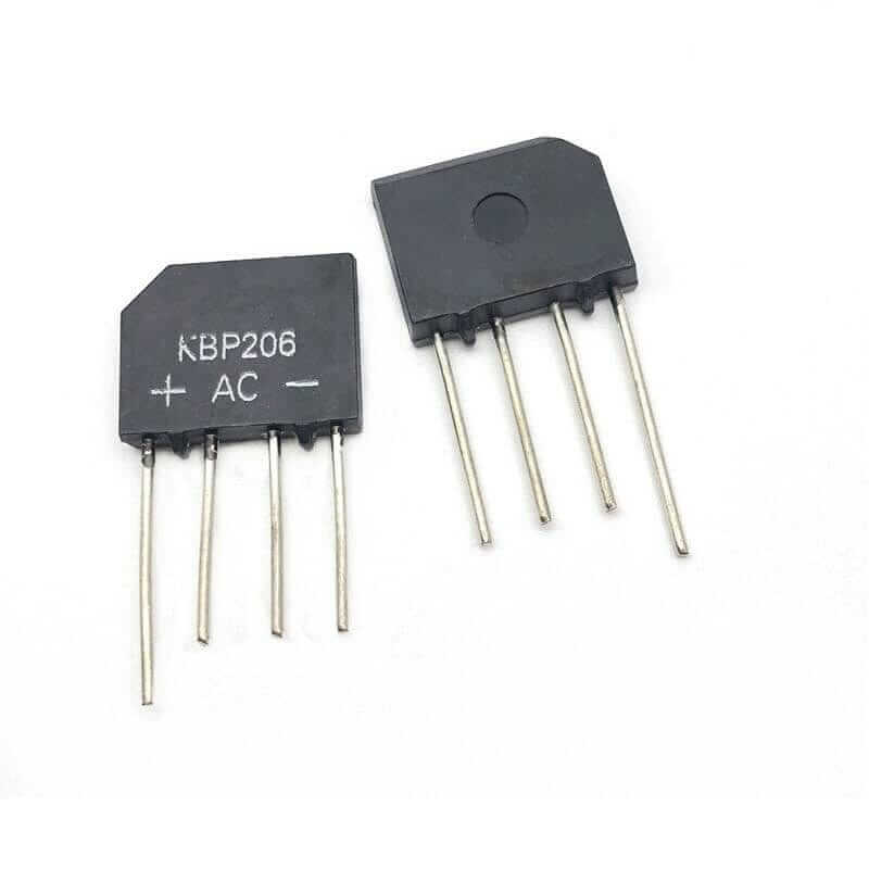 Puente Rectificador KBP206 600V 2A