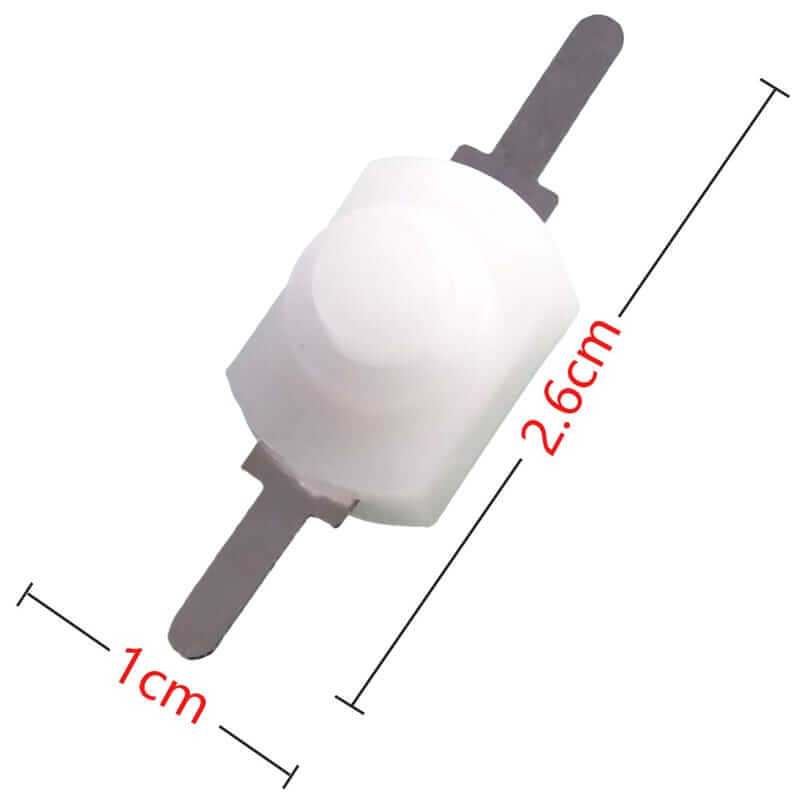  Mini interruptor a presión, 15A, 1 NO, 1 NC, botón : Industrial  y Científico